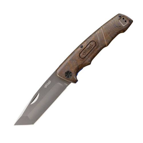 Walther - Тактичний складаний ніж BWK 4 - 440C - Дерево - 5.0827