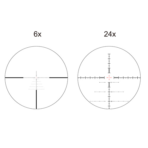 Vector Optics - Приціл оптичний Sentinel 6-24x50 - 50 мм - FFP - SCFF-57