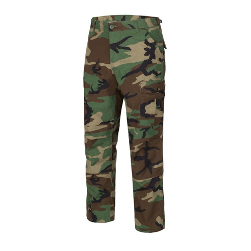 Helikon - Штани військові BDU - PolyCotton Ripstop - Woodland - SP-BDU-PR-03