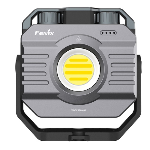 Fenix - Світлодіодний кемпінговий ліхтар CL28R - 2000 лм - 10000 мАг - USB-C - сірий - 039-538
