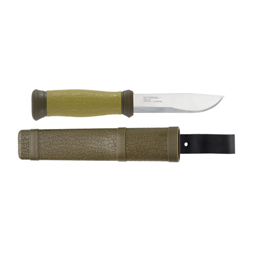 Morakniv - Ніж для виживання Mora 2000 - Нержавіюча сталь - Military Green - 10629.