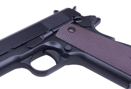 Kj Works - Репліка KP-1911 - Зелений газовий пістолет - Чорний - KJW-02-001354