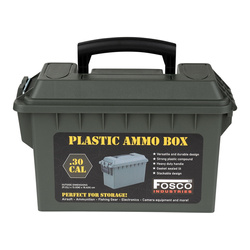 Fosco Industries - Коробка для набоїв .30 калібру - 4.5 л - полімерна - Зелений - 465203