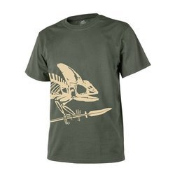 Helikon - Футболка Скелет на все тіло - Olive Green - TS-FBS-CO-02