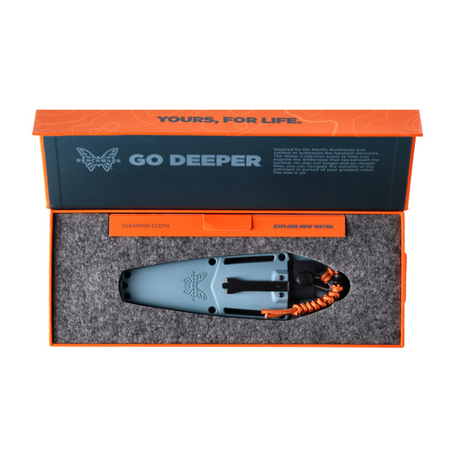 Benchmade - Тактичний ніж 18050S Intersect - CPM MagnaCut - синій - 18050S