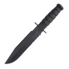 Ka-Bar 1271 - Бойовий військовий ніж - Комбінований - Чорний.