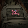 M-Tac - Нашивка Kitty Pink - Вишивка - Жовто-блакитний бант - Ranger Green - 51393023
