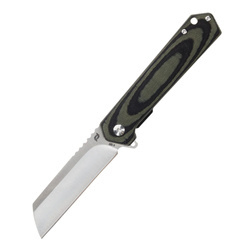Schrade - Бічний складаний ніж EDC - AUS-8 - темно-зелений - 1159291