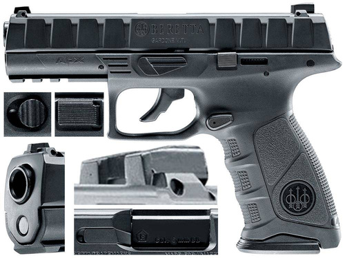 Umarex - Репліка пістолета Beretta APX - 6 мм - чорний - 2.6302