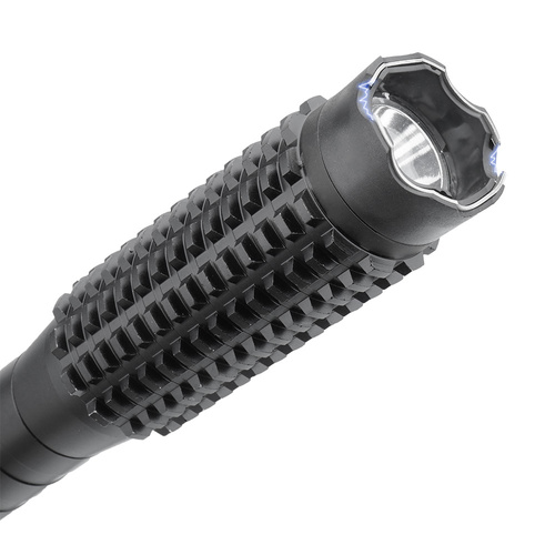 Охорона - Електрошокер "Дракон" з ліхтарем - 800 000 вольт - 110 лм - чорний - YC-1109