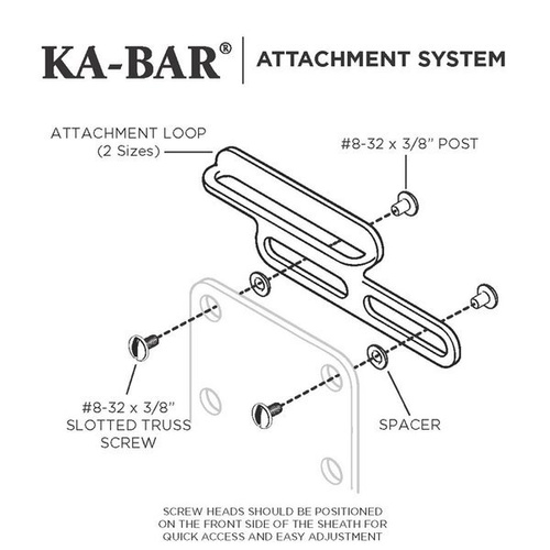 Ka-Bar 9916 - система кріплення ножа