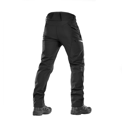 M-Tac - Штани тактичні зимові Softshell - чорний - 20306002