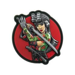 M-Tac - Tactical Girl №3 Yakuza Patch - ПВХ - Акварель - Повний колір - 51116401