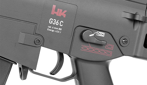 Umarex - репліка Heckler &amp; Koch G36 C IDZ - подвійне живлення - 2.6300