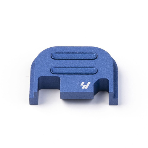 Strike Industries - Упорна пластина для замка Glock - синя - SI-GSP-V2-BLUE
