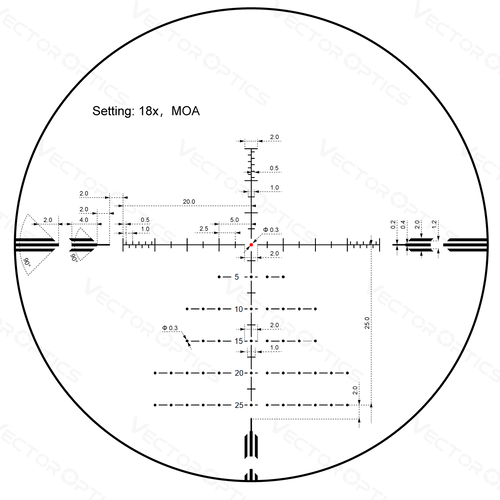 Vector Optics - Приціл оптичний Orion Pro Max 3-18X50 HD SFP - SCOL-57
