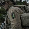 M-Tac - Morale Patch Face of War - Cordura - Чорний/Зелений - 51389201