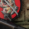 M-Tac - Tactical Girl №3 Yakuza Patch - PVC - Green Tattoos - Full Color - 51116402