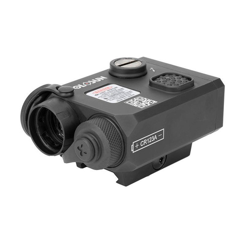 Holosun - LS321R Модуль освітлення та прицілу - ІR/червоний - Picatinny - чорний - LS321R