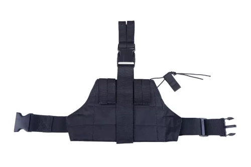 GFC Tactical - Панель на стегно - MOLLE - Нейлон - Чорний - GFT-19-009687