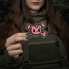 M-Tac - Нашивка Kitty Pink - Вишивка - Жовто-блакитний бант - Ranger Green - 51393023