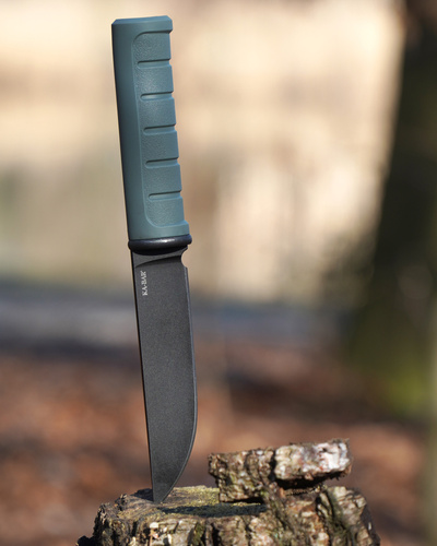 Ka-Bar - Ніж з фіксованим лезом Dust II 5,25″ - Clip Point - D2 - Зелеий - 6101