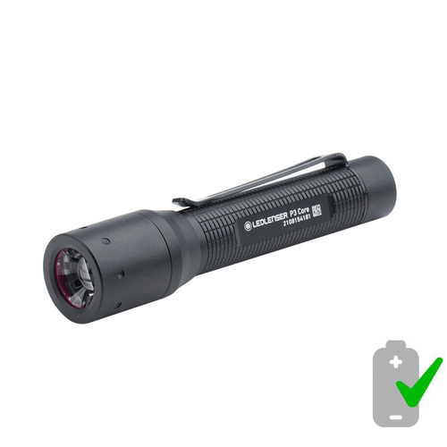 Ledlenser - Світлодіодний ліхтар P3 Core - 90 лм - З регулюванням фокусу - Чорний - 502597