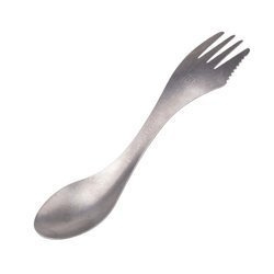 Light My Fire - Ложка-виделка Spork Essentials Original Titanium - Titanium - 4212401110