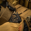 M-Tac - 3D Нашивка з ПВХ Valknut - чорний / Coyote - 51161205