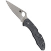 Складаний ніж Spyderco - Delica® 4 FRN Flat Ground Gray - C11FPGY