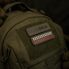 M-Tac - Польська нашивка 25х80 - Laser Cut - Black / Ranger Green - 51004123