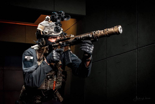 Valhalla Industries - Тепловий екран Valkiria - Thor Mk 2M SBR - 155 x 39 mm - Cordura 1000D - Kevlar - Ranger Green