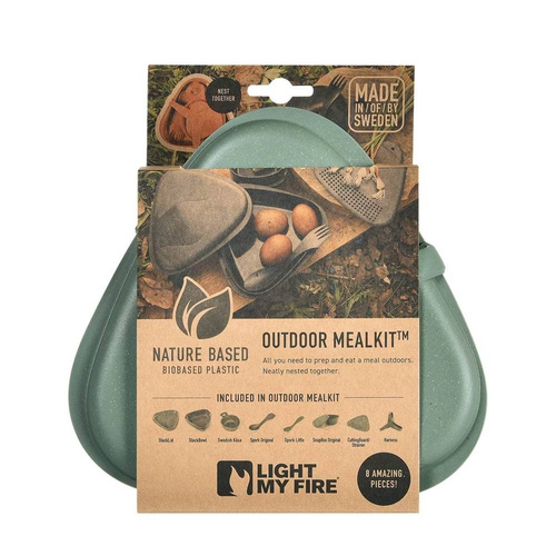 Light My Fire - Набір посуду Outdoor MealKit™ - 8 предметів - SlatyBlack - 2418411010