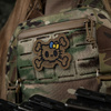 M-Tac - Нашивка Kitty Contour - Вишивка - Жовто-блакитний бант - Койот - 51386205