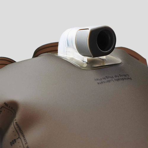 HydraPak - Буклак для води Force™ - 2 л - Mammoth Grey - A522