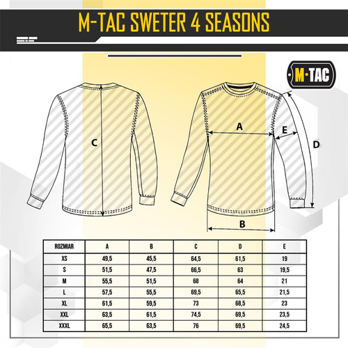 M-Tac - 4 Seasons всесезонний тактичний джемпер - синій - 20044006