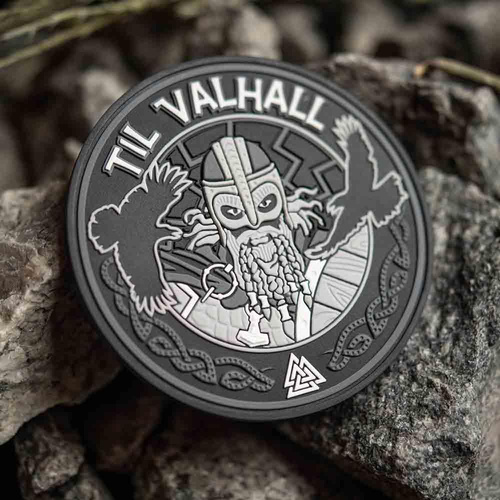 M-Tac - Til Valhall Patch - ПВХ - сірий/чорний - 51142112