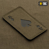 M-Tac - нашивка туз пік - 500D Cordura - Ranger Green / Black - 51109232