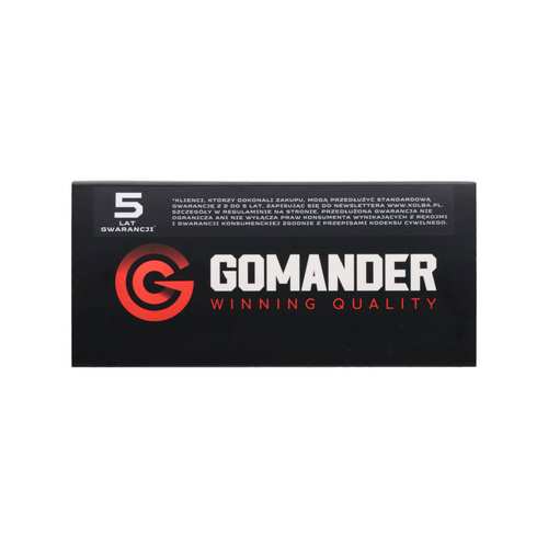 Gomander - Компенсатор полум'я Quadron - 5,56 мм - 1/2x28 UNEF-9 - чорний - TB0.10172