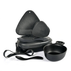 Light My Fire - Набір посуду Outdoor MealKit™ - 8 предметів - SlatyBlack - 2418411010
