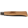 MAM - Black Titanium Beech Wood 83 мм складаний ніж з замком - 2085
