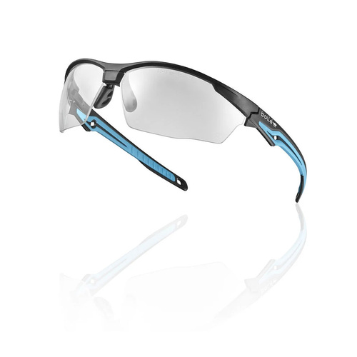 Bolle Safety - Захисні окуляри Eco Tryon - EN 166 FT KN - Платинові - прозорі - TRYONN10E