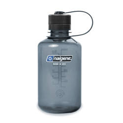 Nalgene - Пляшка для води Narrow Mouth Sustain 16 унцій - різьба 38 мм - 620 мл - сіра - 2021-1032