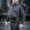 M-Tac - Рюкзак Cross Bag Slim Elite Hex - Чорний - 10210002