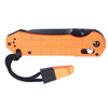 Ganzo - Складний ніж EDC G7453P зі свистком - G-lock - 440C - G7453P-OR-WS