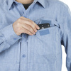 Helikon - Сорочка Defender Mk2 Gentleman Shirt® - меланж чорна/сіра - KO-DGM-PO-0119Z
