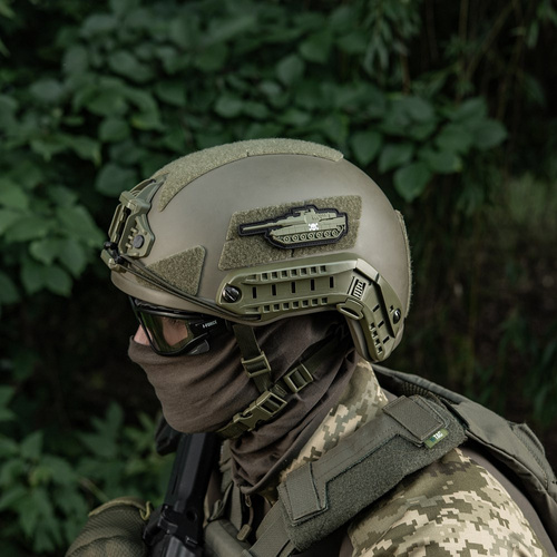 M-Tac - Нашивка танк - 3D PVC - Череп - Олива - 51338312