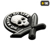M-Tac - Нашивка 3D PVC No Knife - без життя - чорний / білий - 51128236 - 51128236