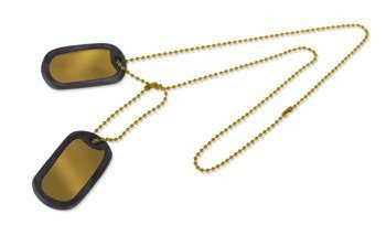 Жетон безсмертний - Золотий - 16311017