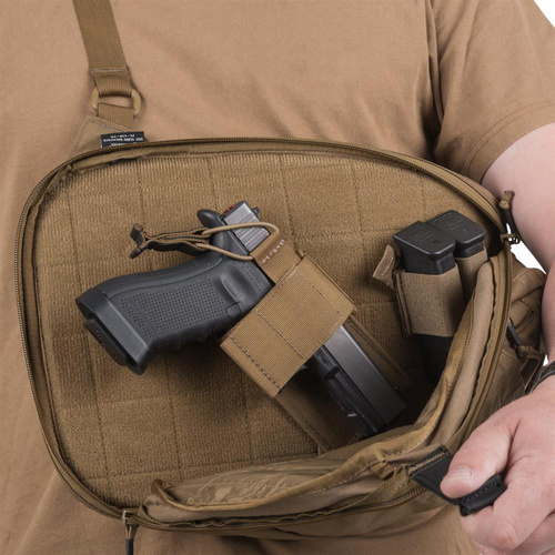 Helikon - Рюкзак EDC Sling® - 6,5 L - Cordura® - Чорний- PL-ESB-CD-01